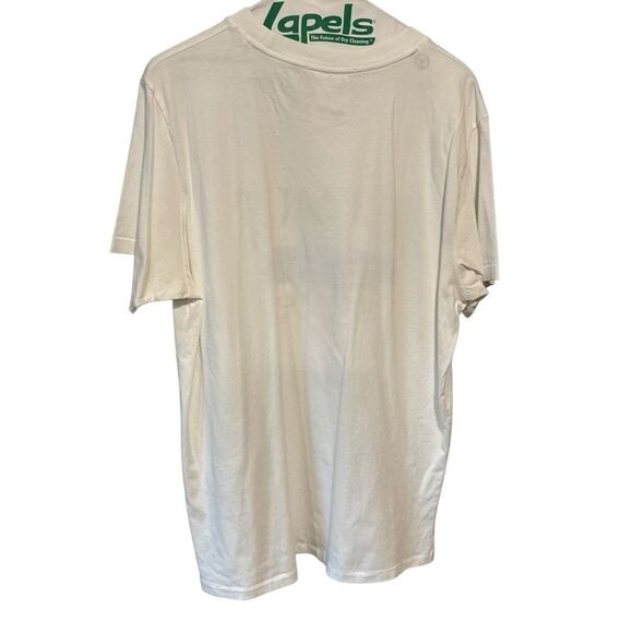 Revolve Helmut Lang WHITE SAINTWOODS EDITION HL OCEAN T-SHIRT - Picture 5 of 7